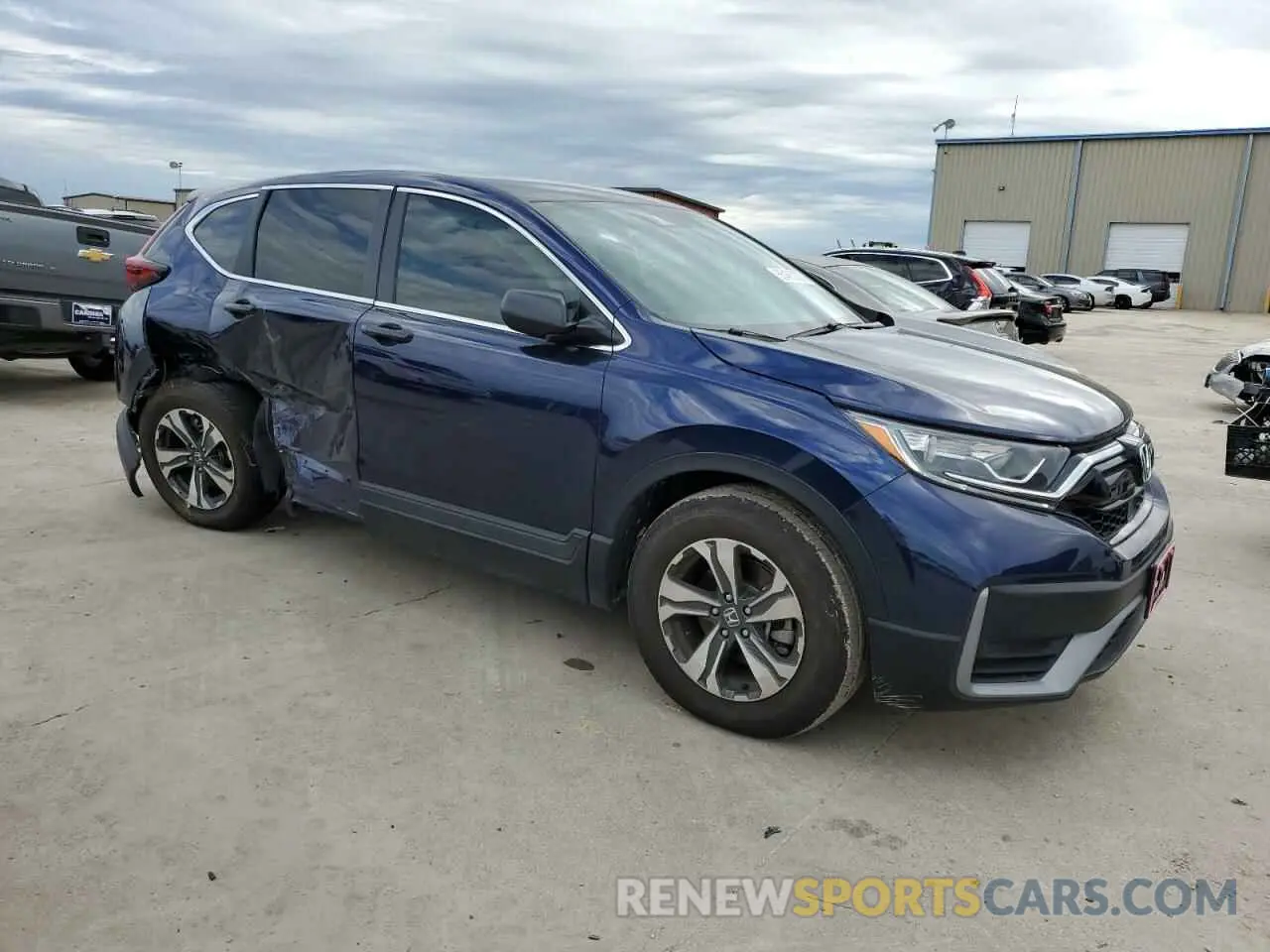 4 Photograph of a damaged car 5J6RW1H25LA001784 HONDA CRV 2020