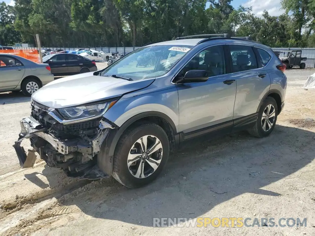 1 Photograph of a damaged car 5J6RW1H28LL007065 HONDA CRV 2020
