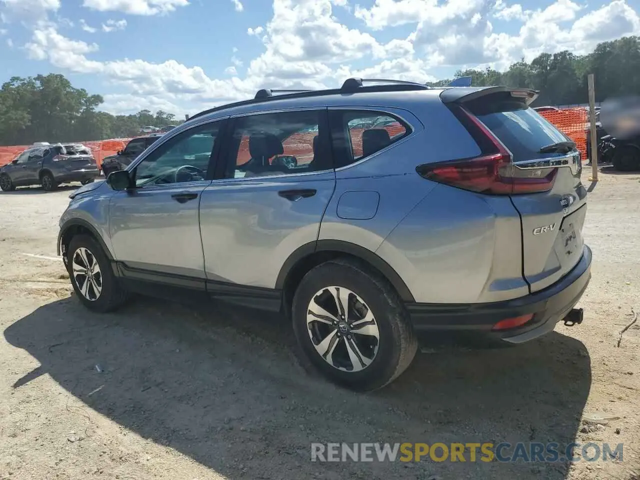 2 Photograph of a damaged car 5J6RW1H28LL007065 HONDA CRV 2020