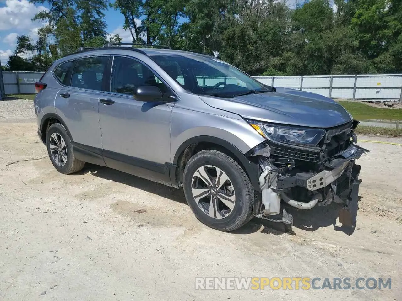 4 Photograph of a damaged car 5J6RW1H28LL007065 HONDA CRV 2020