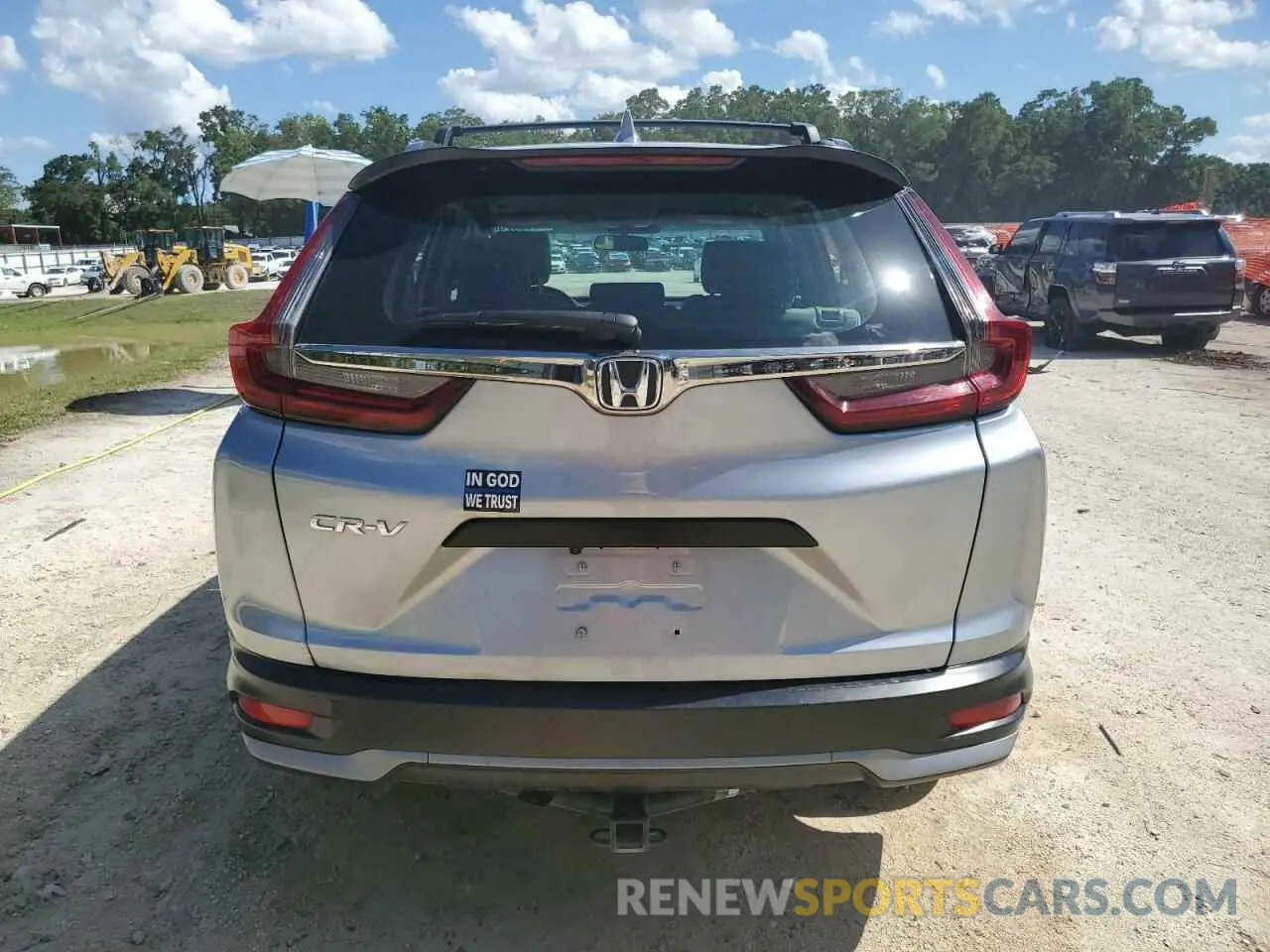 6 Photograph of a damaged car 5J6RW1H28LL007065 HONDA CRV 2020