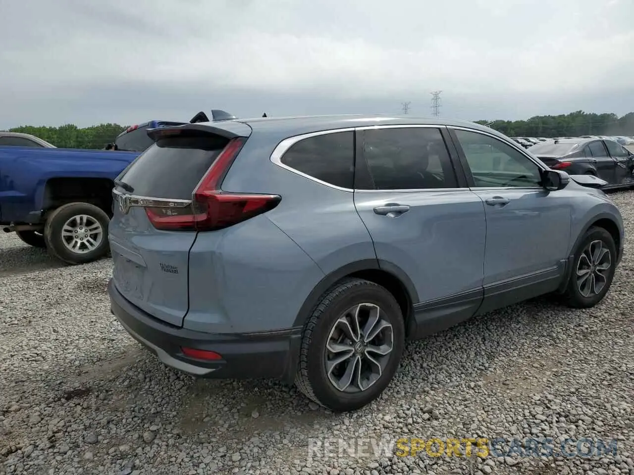 3 Photograph of a damaged car 5J6RW1H50LL005210 HONDA CRV 2020