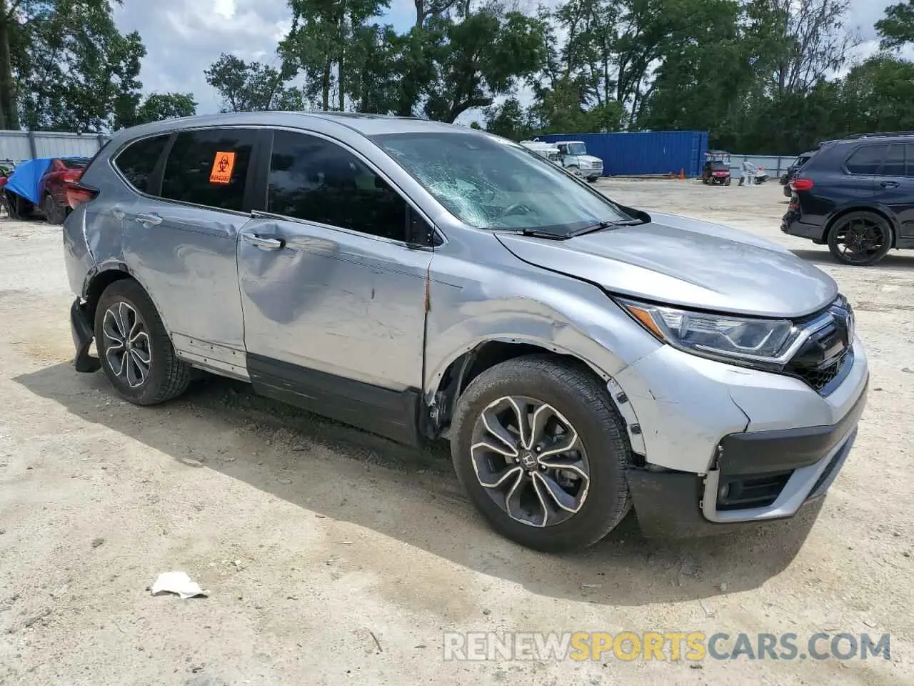 4 Photograph of a damaged car 5J6RW1H52LA015765 HONDA CRV 2020