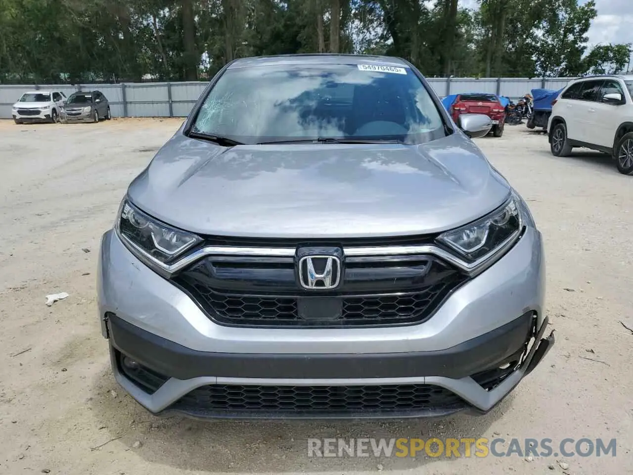 5 Photograph of a damaged car 5J6RW1H52LA015765 HONDA CRV 2020