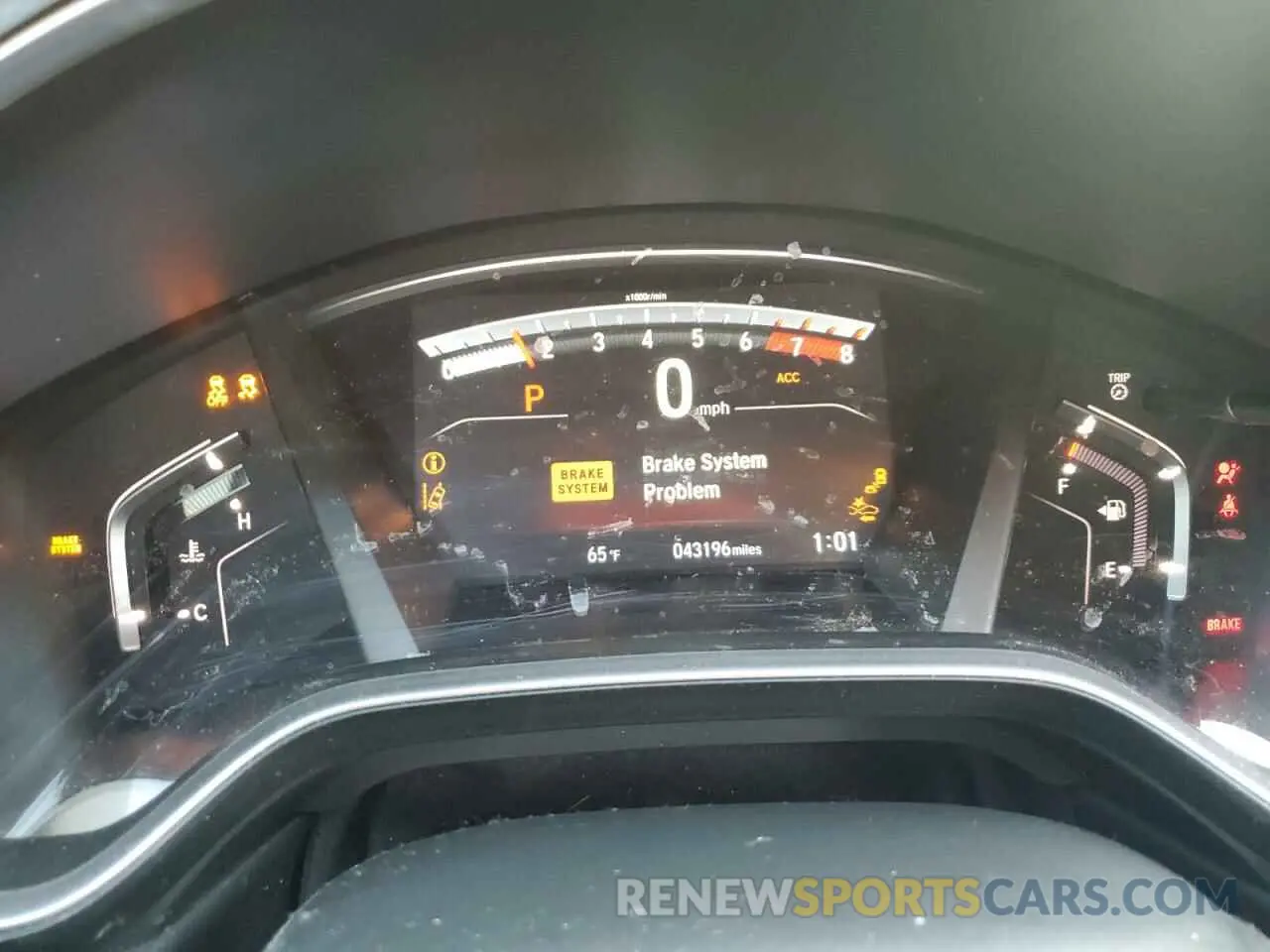 9 Photograph of a damaged car 5J6RW1H57LA016832 HONDA CRV 2020