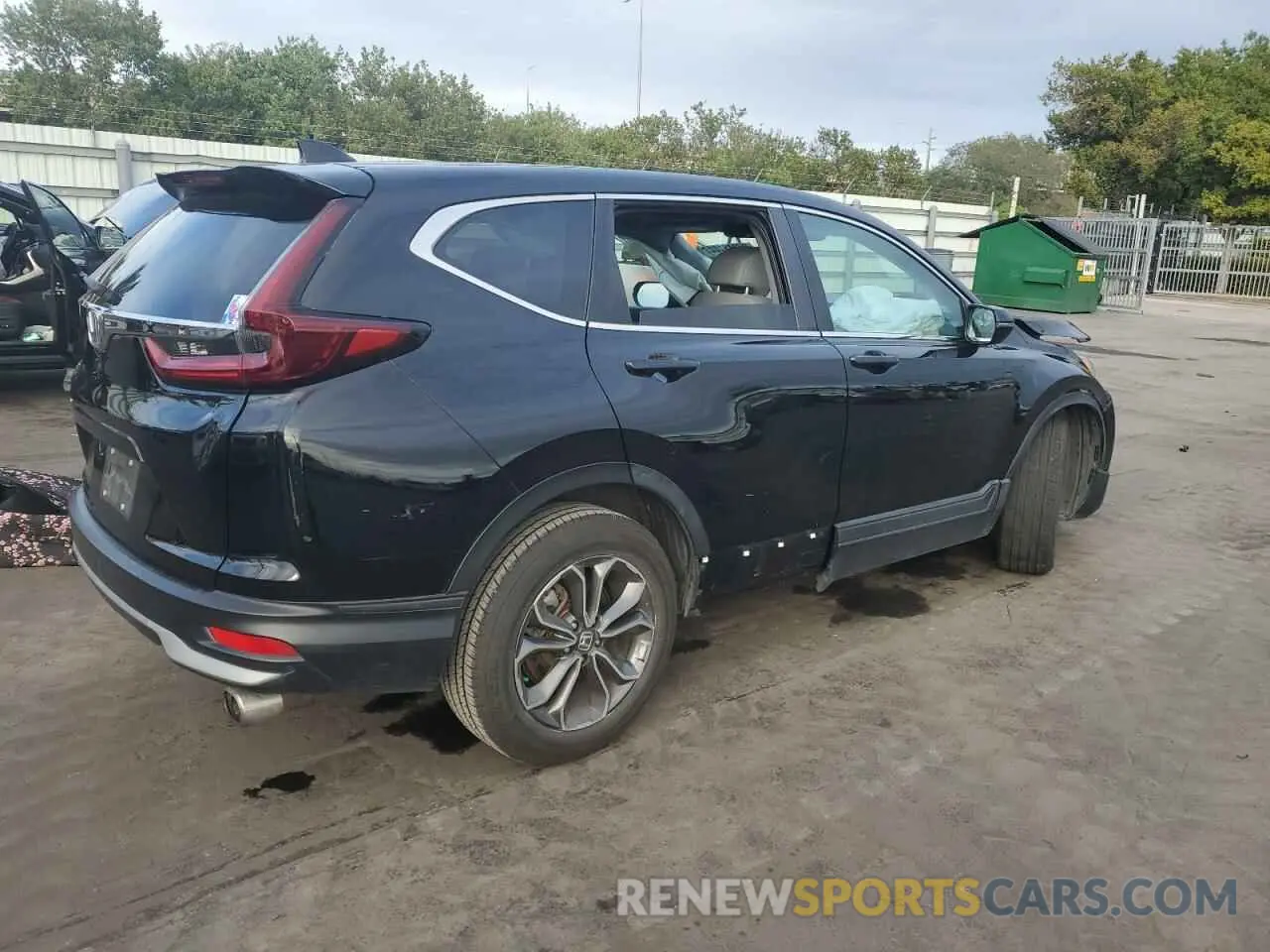 3 Photograph of a damaged car 5J6RW1H57LA017446 HONDA CRV 2020