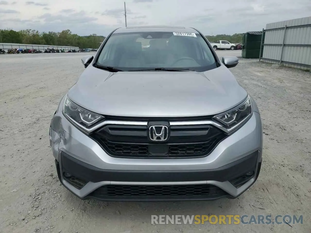 5 Photograph of a damaged car 5J6RW1H57LA019553 HONDA CRV 2020