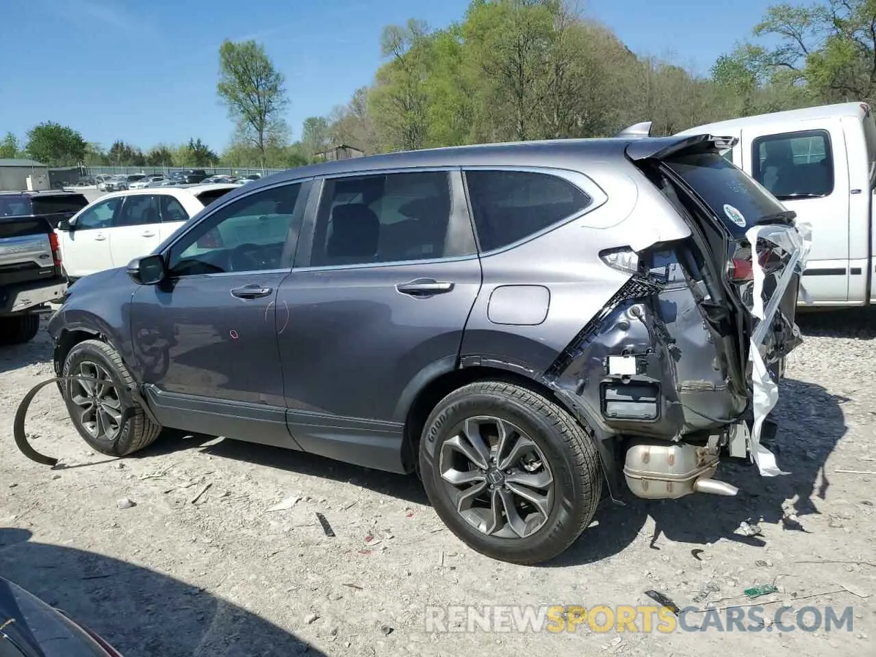 2 Photograph of a damaged car 5J6RW1H80LA010638 HONDA CRV 2020
