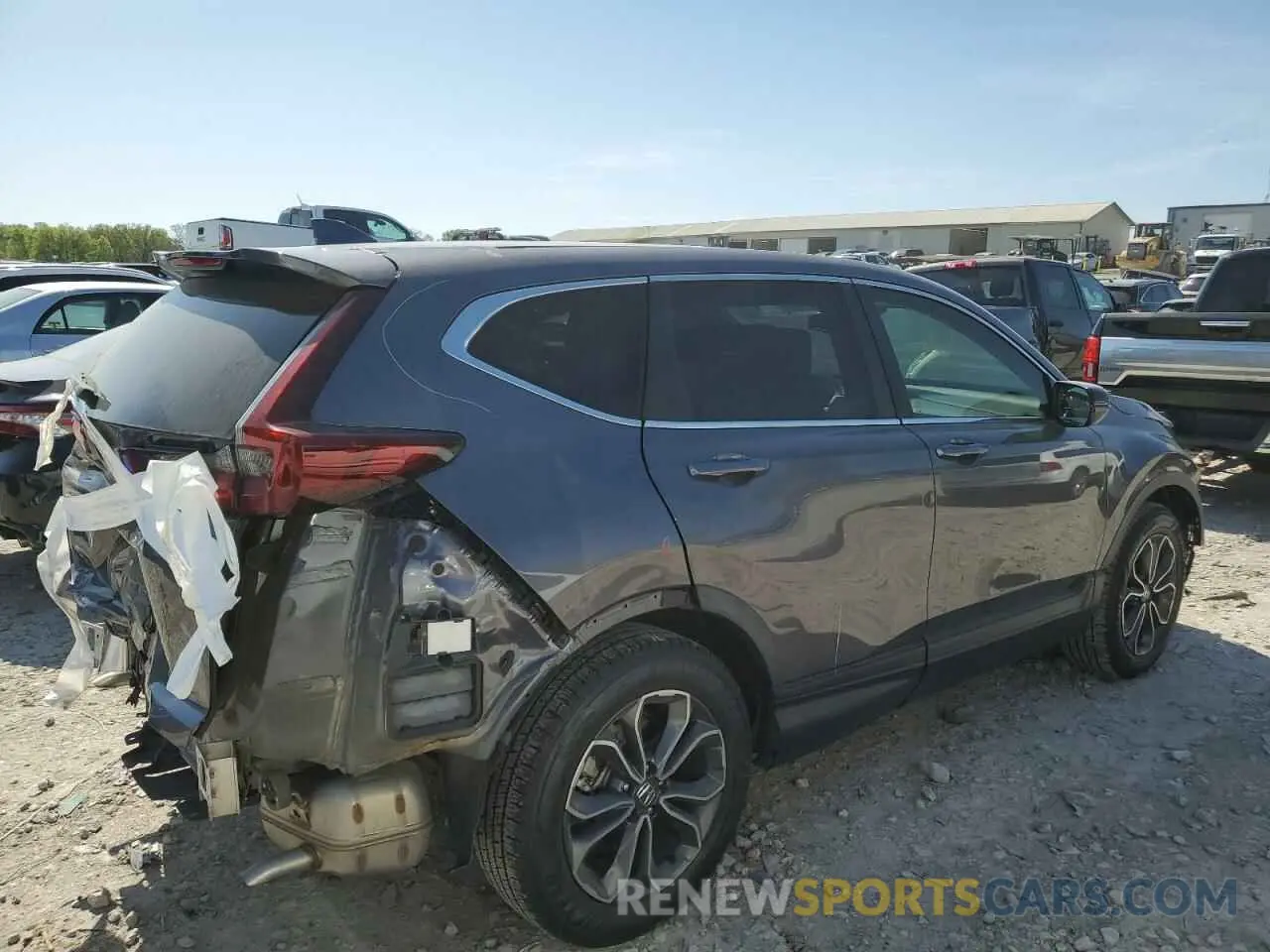 3 Photograph of a damaged car 5J6RW1H80LA010638 HONDA CRV 2020