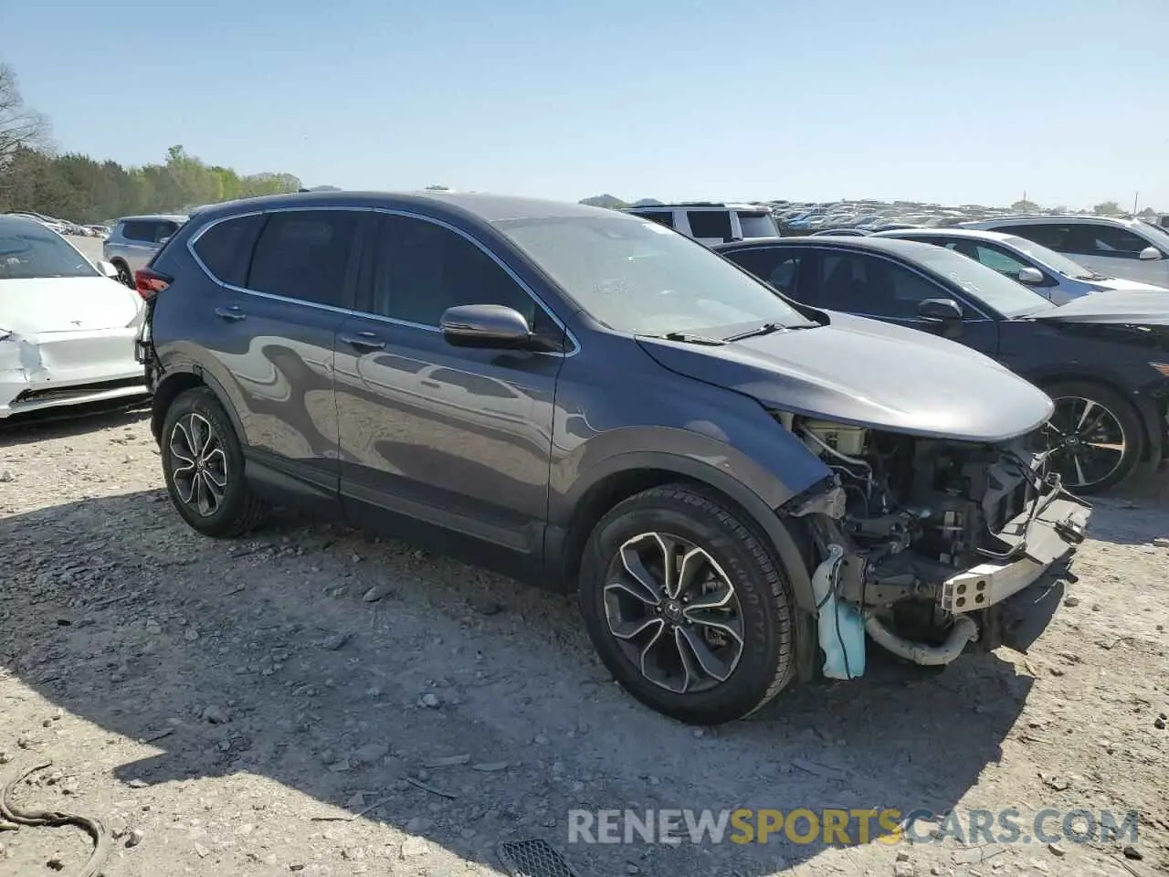 4 Photograph of a damaged car 5J6RW1H80LA010638 HONDA CRV 2020