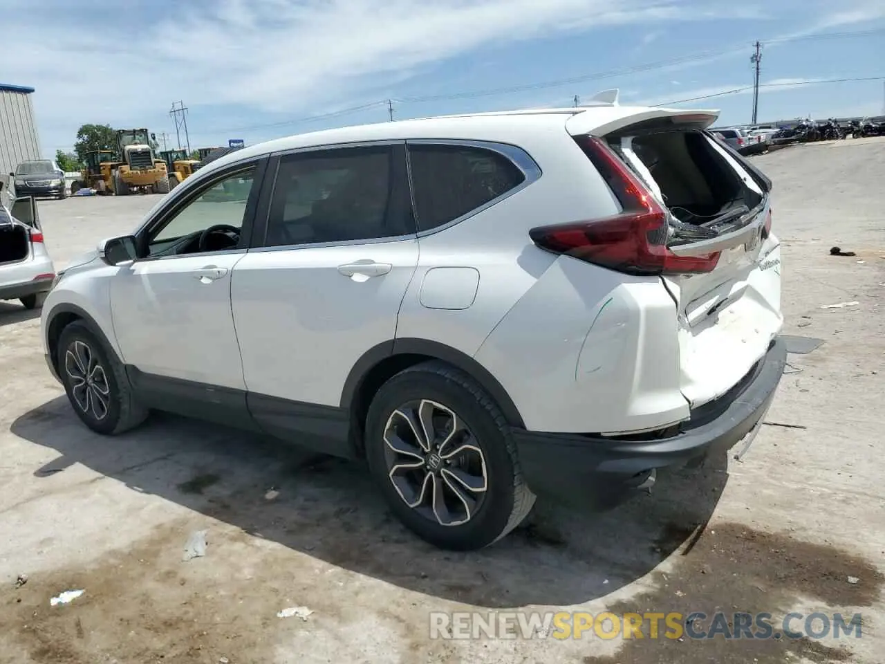 2 Photograph of a damaged car 5J6RW1H81LA014696 HONDA CRV 2020