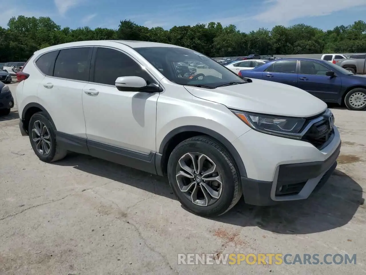 4 Photograph of a damaged car 5J6RW1H81LA014696 HONDA CRV 2020