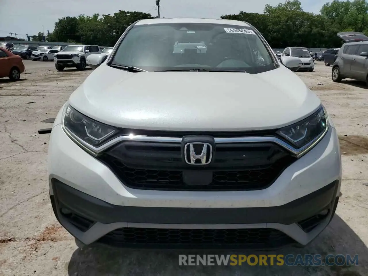 5 Photograph of a damaged car 5J6RW1H81LA014696 HONDA CRV 2020