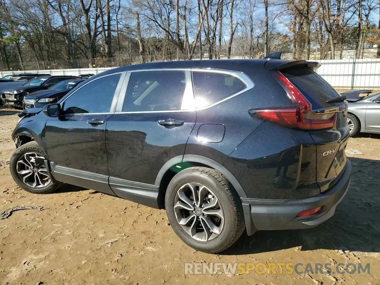 2 Photograph of a damaged car 5J6RW1H81LL003623 HONDA CRV 2020