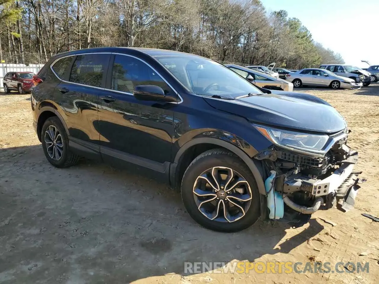 4 Photograph of a damaged car 5J6RW1H81LL003623 HONDA CRV 2020