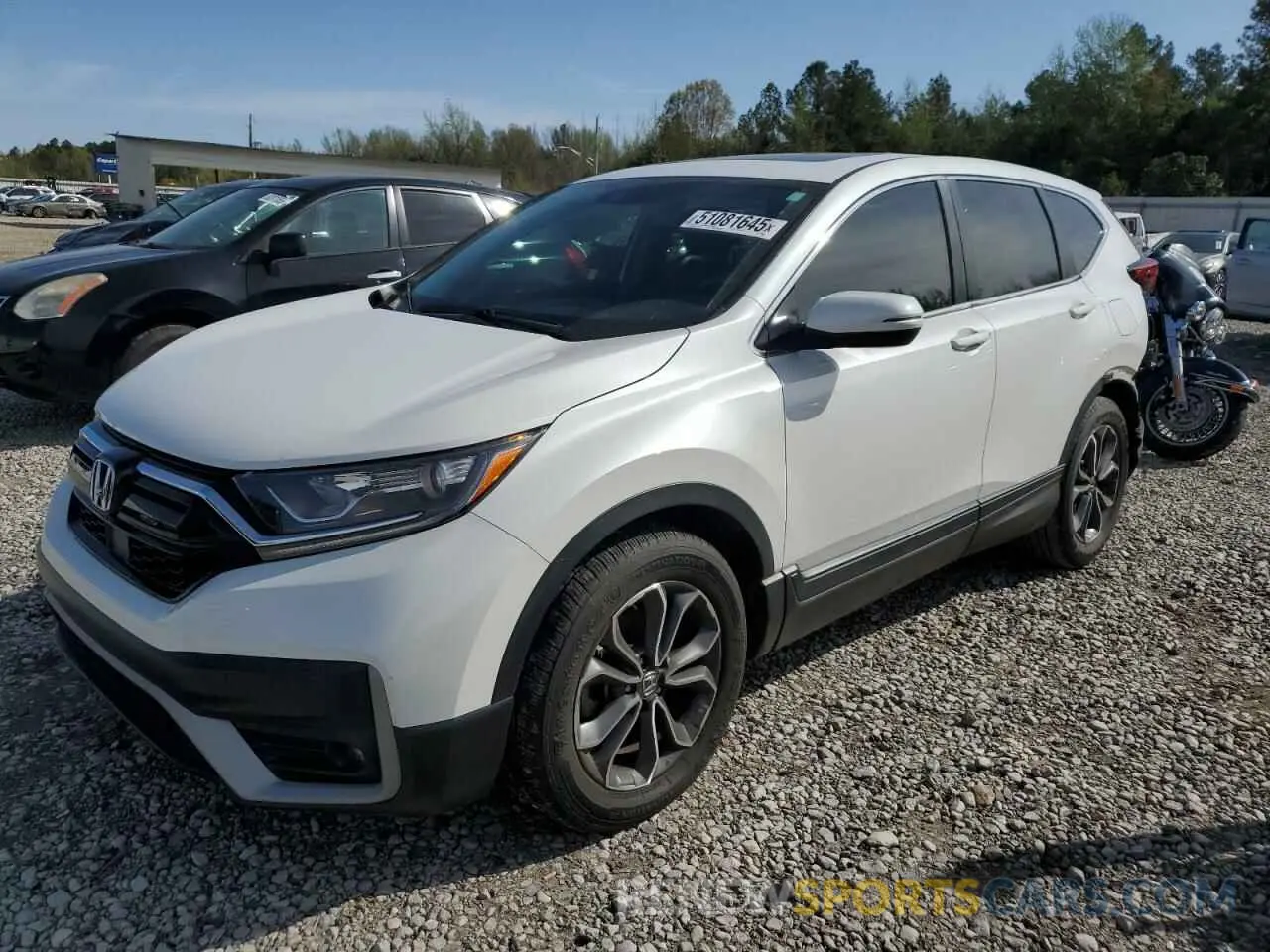 1 Photograph of a damaged car 5J6RW1H82LL003405 HONDA CRV 2020