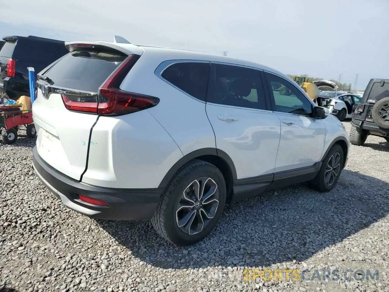 3 Photograph of a damaged car 5J6RW1H82LL003405 HONDA CRV 2020