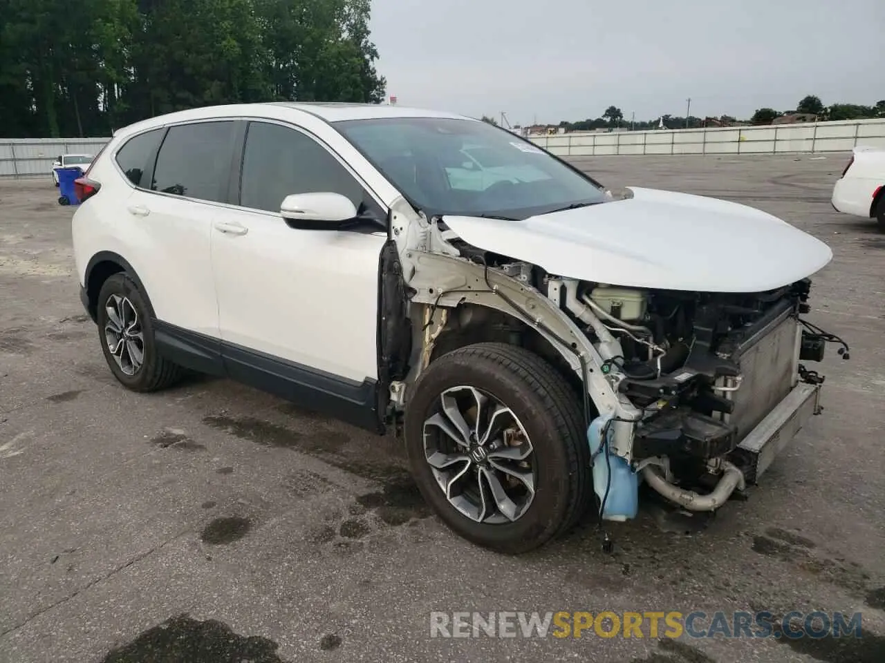 4 Photograph of a damaged car 5J6RW1H83LL003333 HONDA CRV 2020