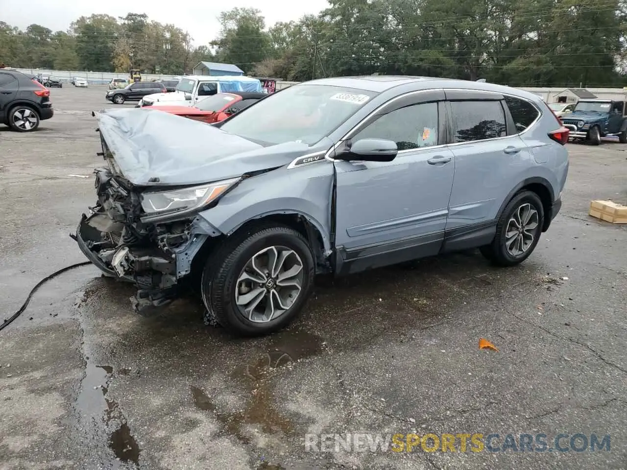 1 Photograph of a damaged car 5J6RW1H8XLL002888 HONDA CRV 2020