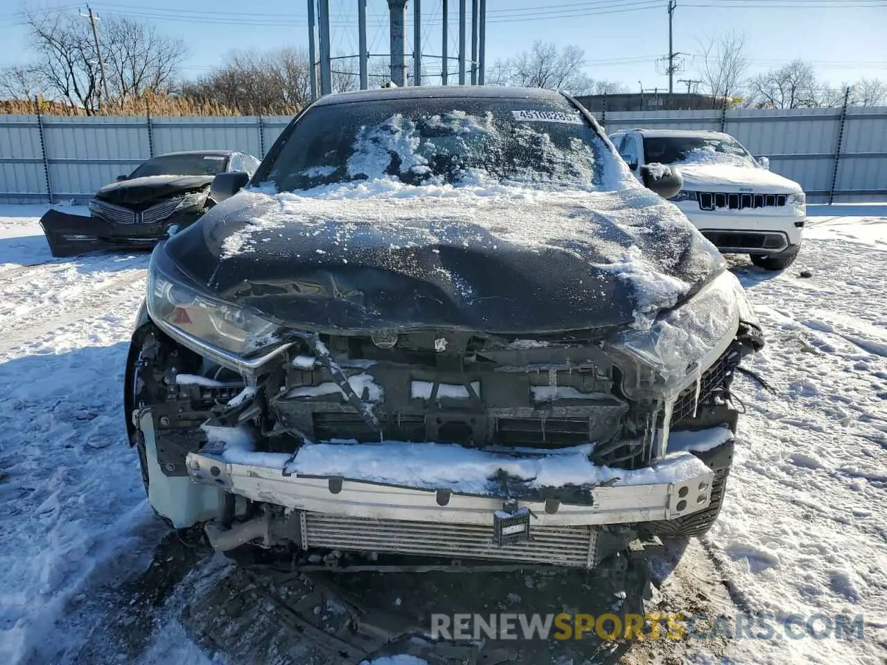 5 Photograph of a damaged car 5J6RW2H20LL002934 HONDA CRV 2020