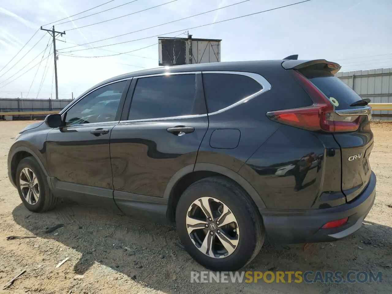 2 Photograph of a damaged car 5J6RW2H21LA011217 HONDA CRV 2020
