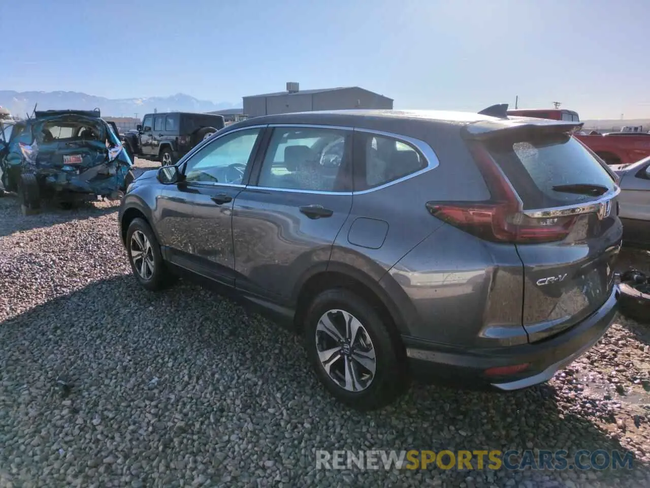 2 Photograph of a damaged car 5J6RW2H22LL012378 HONDA CRV 2020