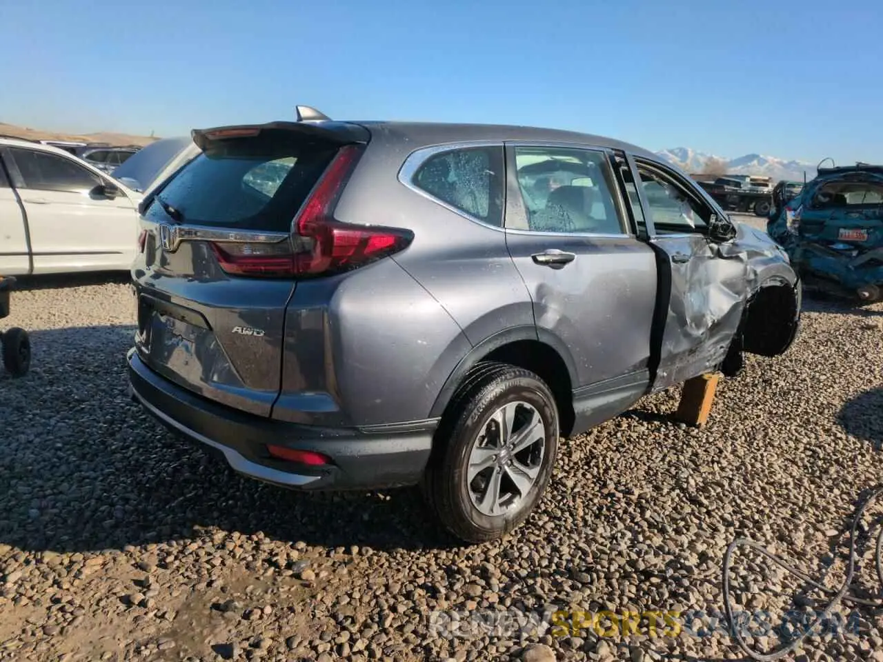 3 Photograph of a damaged car 5J6RW2H22LL012378 HONDA CRV 2020