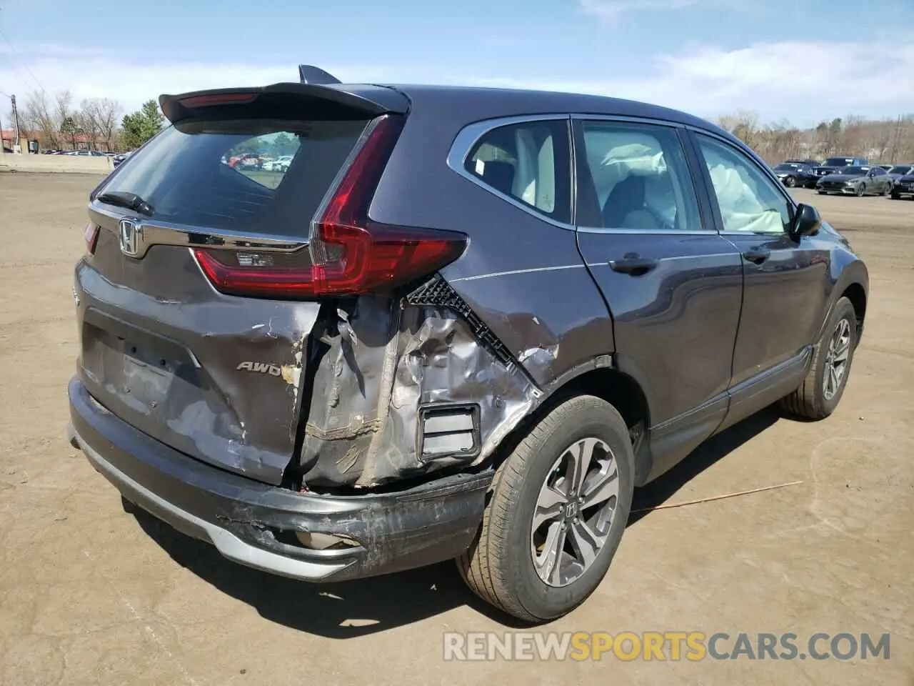 3 Photograph of a damaged car 5J6RW2H26LL002243 HONDA CRV 2020