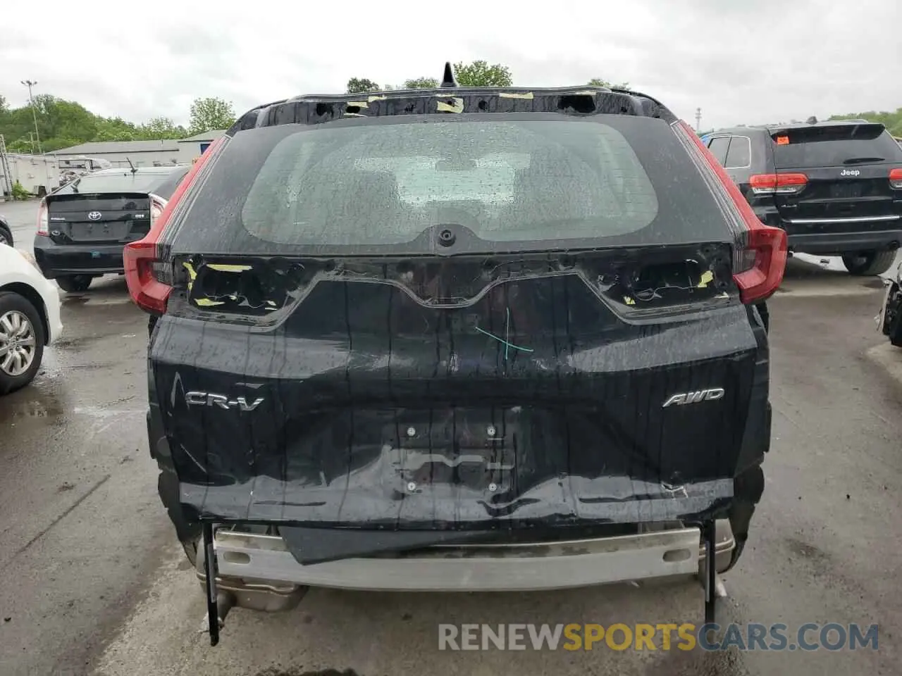 6 Photograph of a damaged car 5J6RW2H27LL024073 HONDA CRV 2020