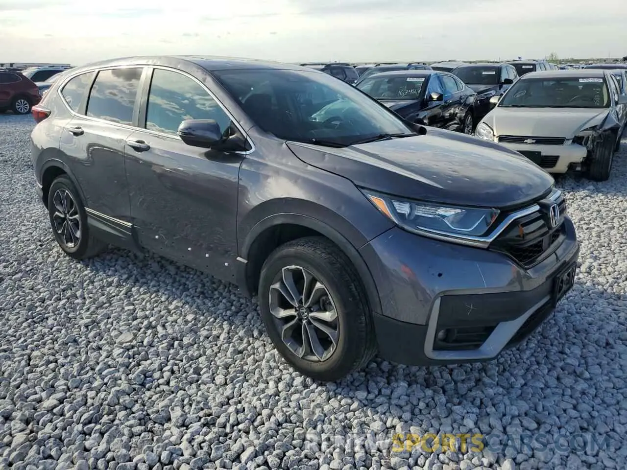 4 Photograph of a damaged car 5J6RW2H50LA009579 HONDA CRV 2020