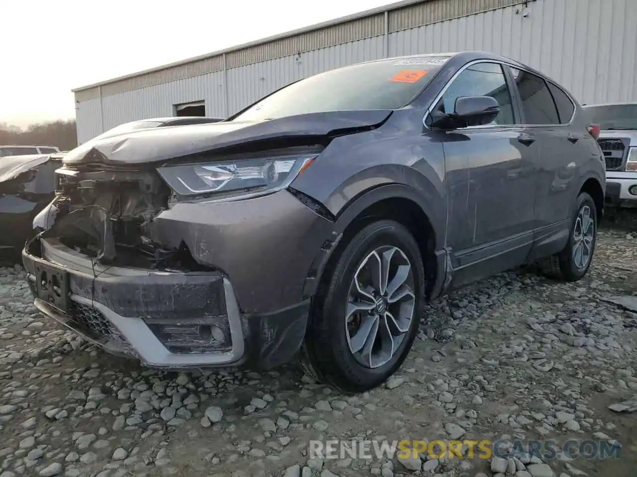 1 Photograph of a damaged car 5J6RW2H50LL020117 HONDA CRV 2020