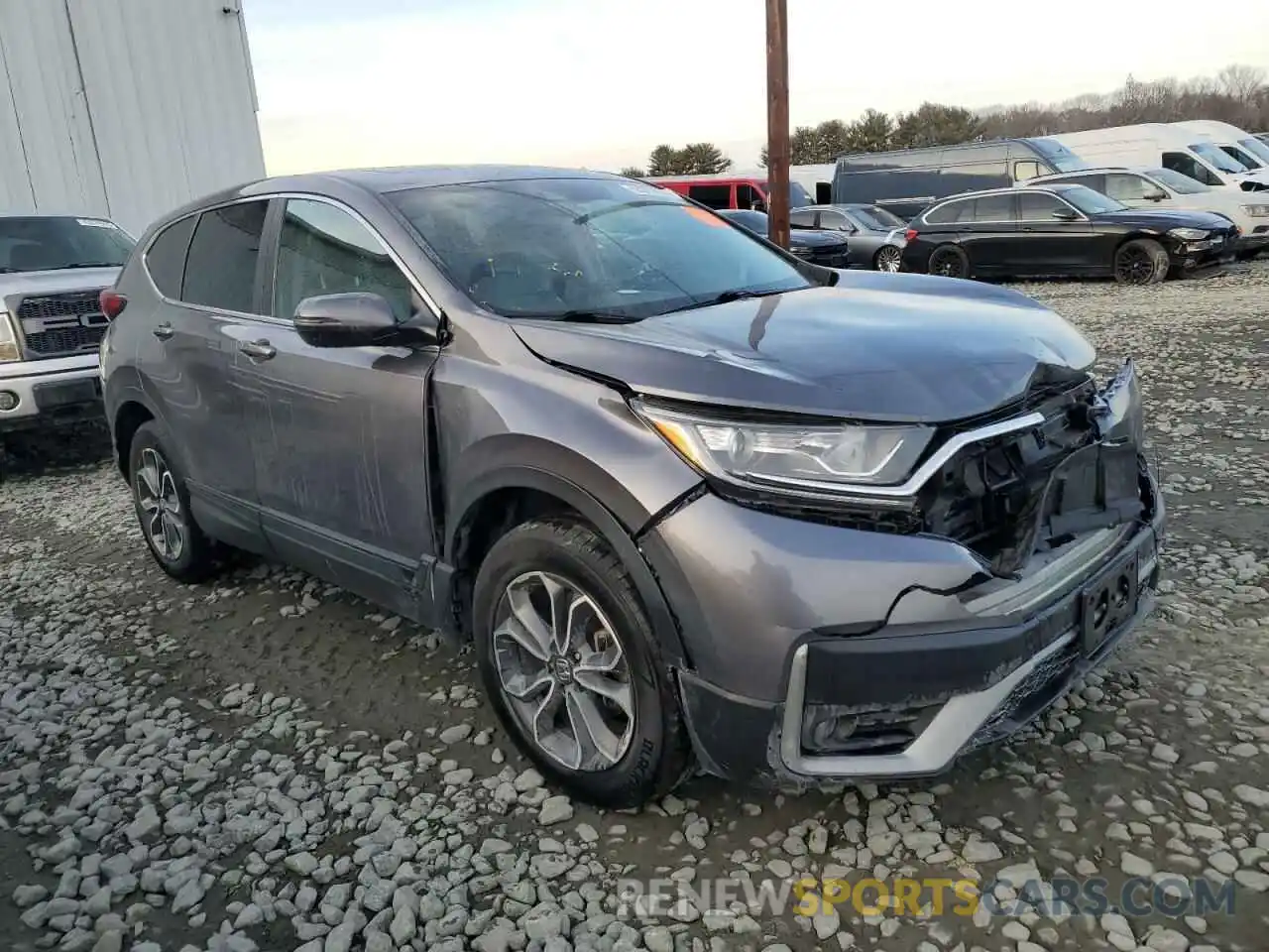 4 Photograph of a damaged car 5J6RW2H50LL020117 HONDA CRV 2020