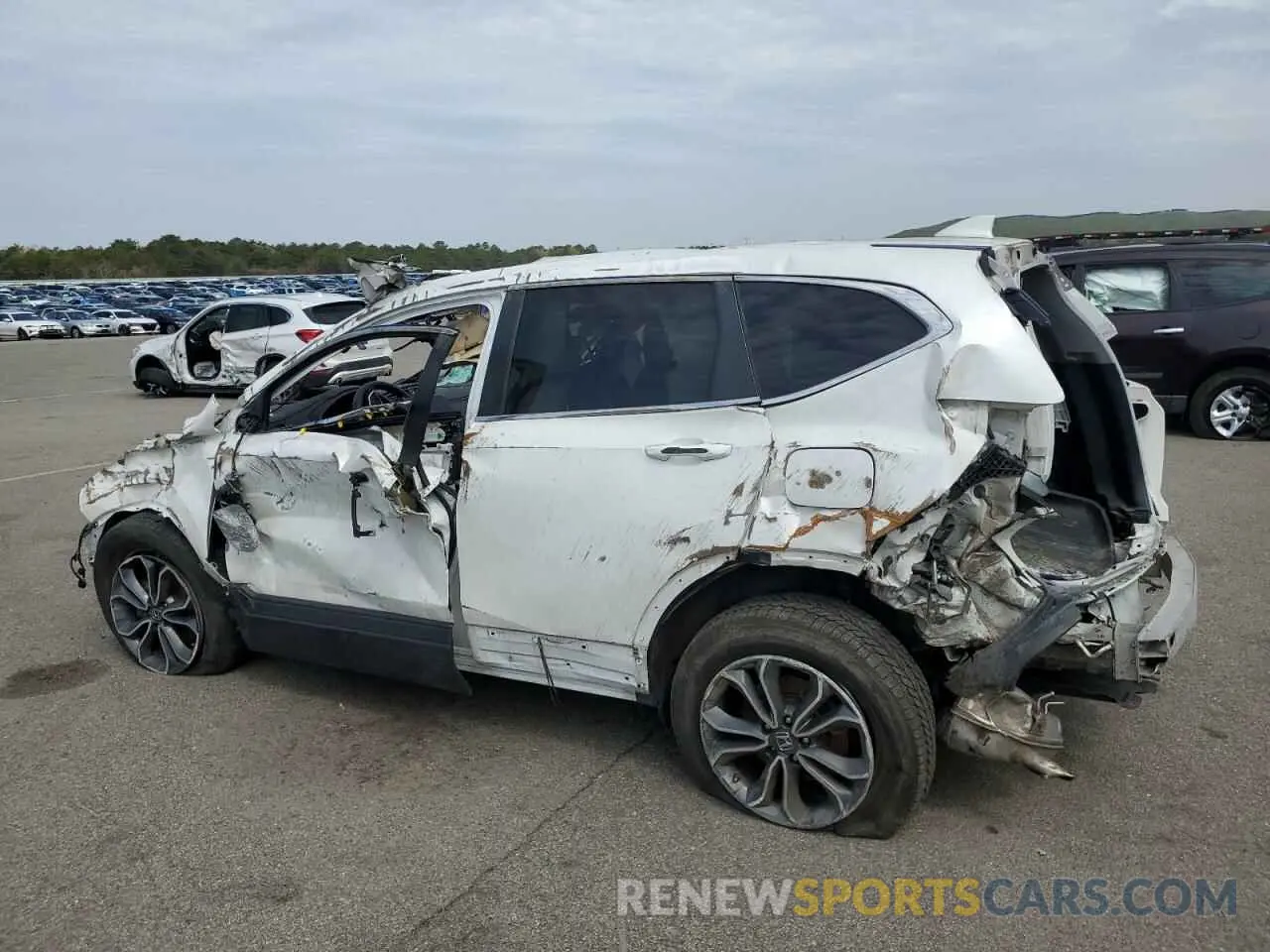 2 Photograph of a damaged car 5J6RW2H51LL029876 HONDA CRV 2020