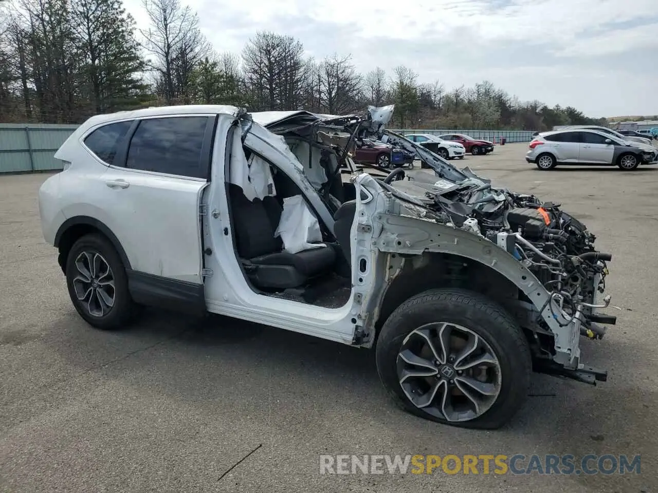 4 Photograph of a damaged car 5J6RW2H51LL029876 HONDA CRV 2020
