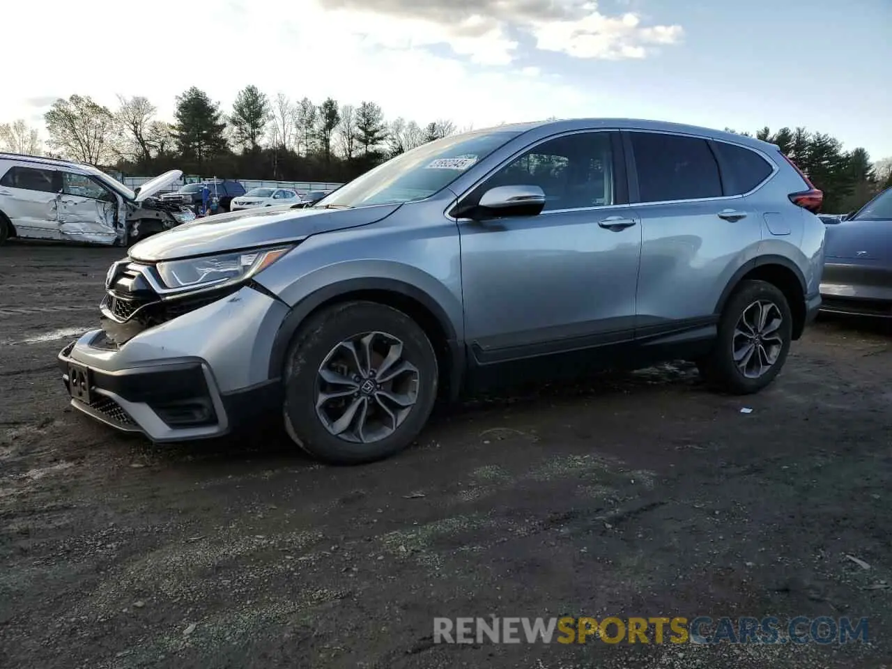 1 Photograph of a damaged car 5J6RW2H54LA016258 HONDA CRV 2020
