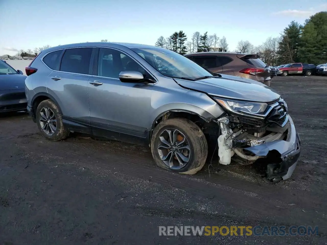 4 Photograph of a damaged car 5J6RW2H54LA016258 HONDA CRV 2020