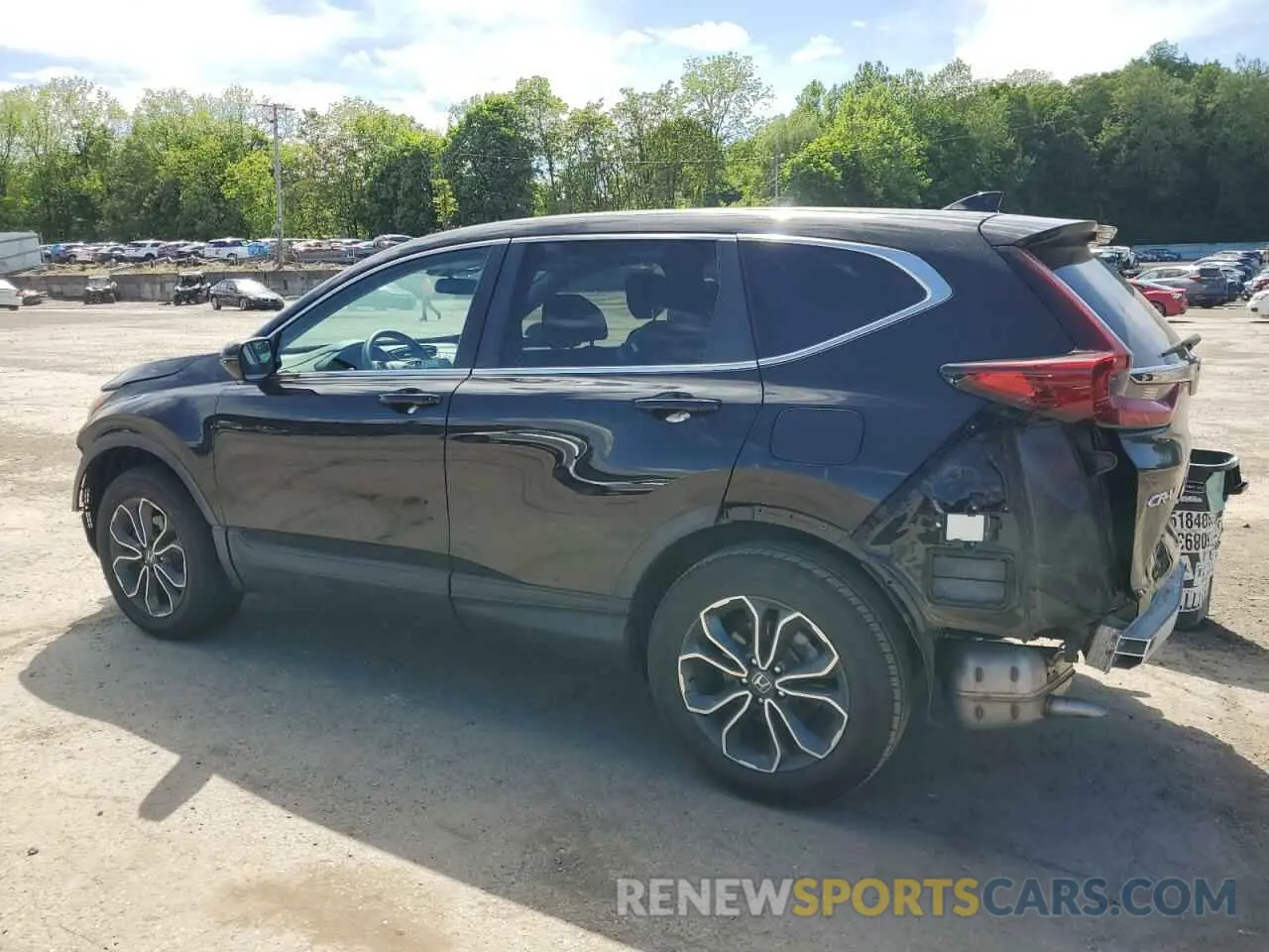 2 Photograph of a damaged car 5J6RW2H54LA021864 HONDA CRV 2020