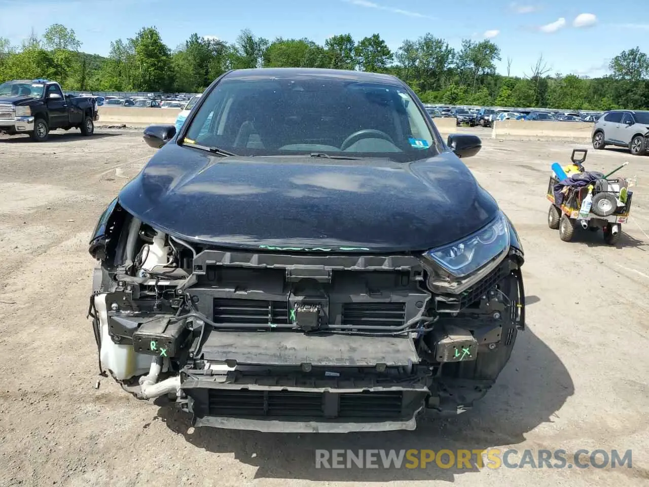 5 Photograph of a damaged car 5J6RW2H54LA021864 HONDA CRV 2020