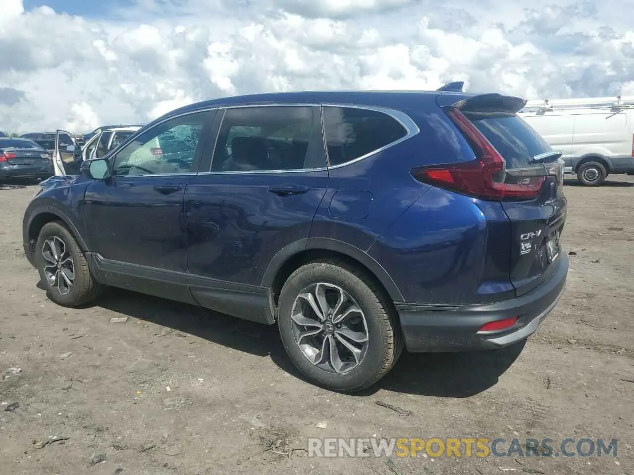 2 Photograph of a damaged car 5J6RW2H54LL011436 HONDA CRV 2020
