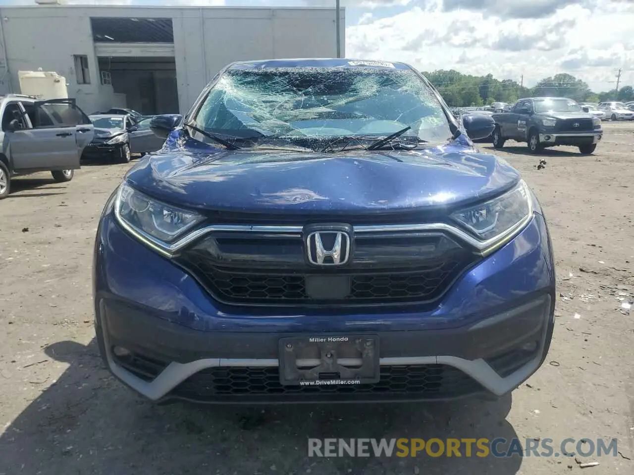 5 Photograph of a damaged car 5J6RW2H54LL011436 HONDA CRV 2020