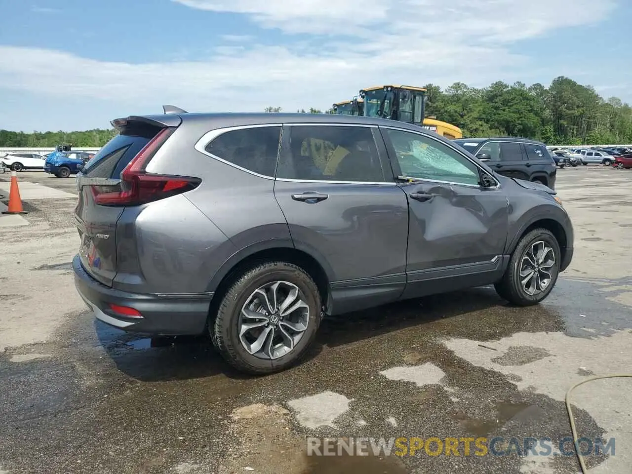 3 Photograph of a damaged car 5J6RW2H55LA002448 HONDA CRV 2020