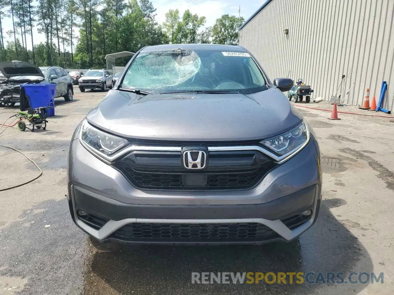 5 Photograph of a damaged car 5J6RW2H55LA002448 HONDA CRV 2020