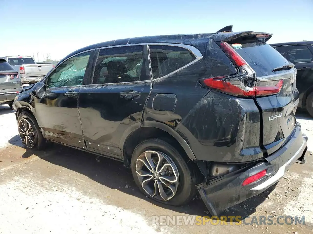 2 Photograph of a damaged car 5J6RW2H55LL005211 HONDA CRV 2020