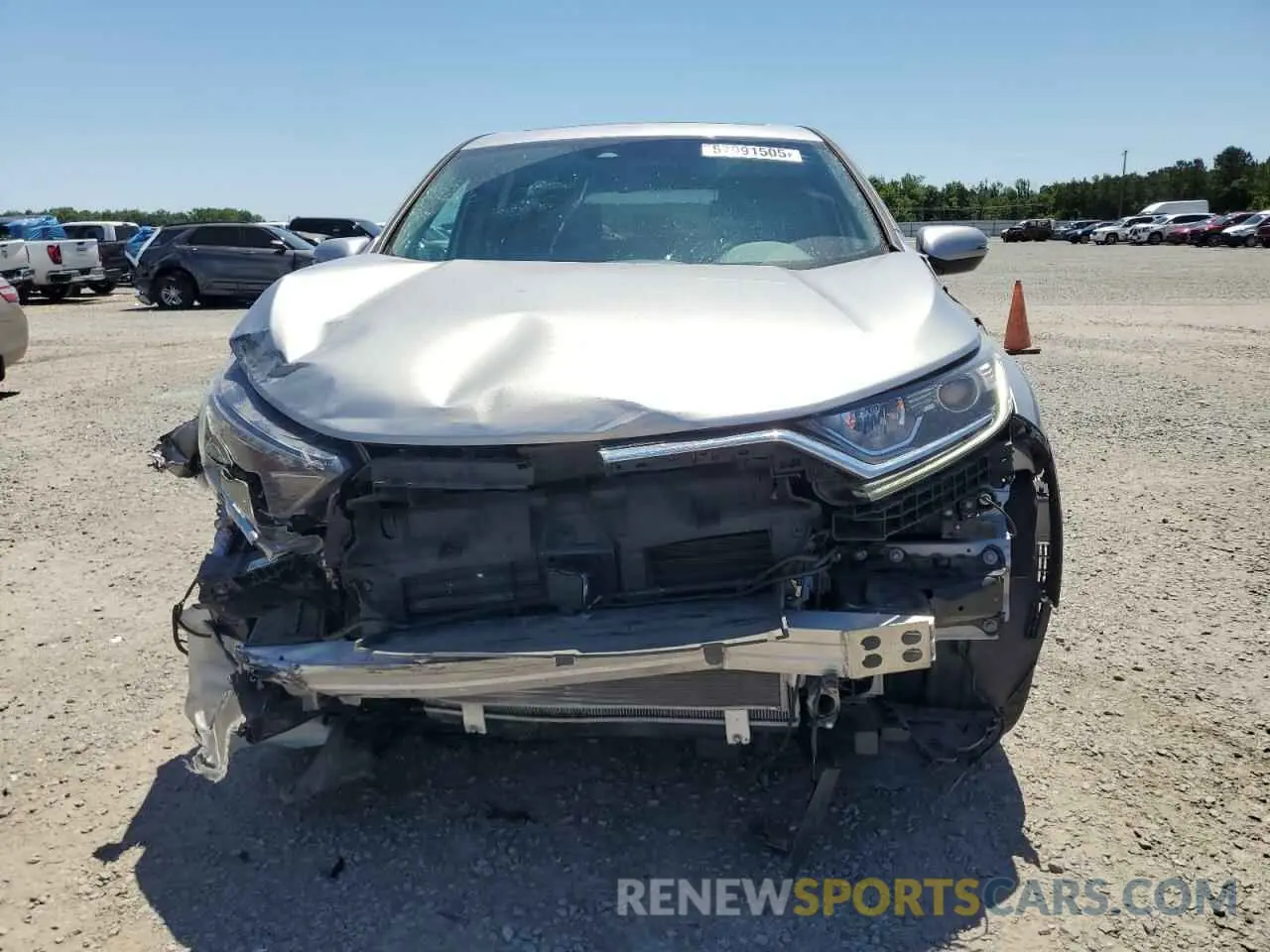 5 Photograph of a damaged car 5J6RW2H56LA007898 HONDA CRV 2020
