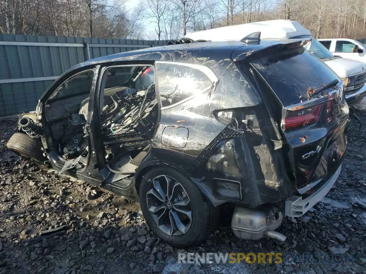 2 Photograph of a damaged car 5J6RW2H57LA021664 HONDA CRV 2020