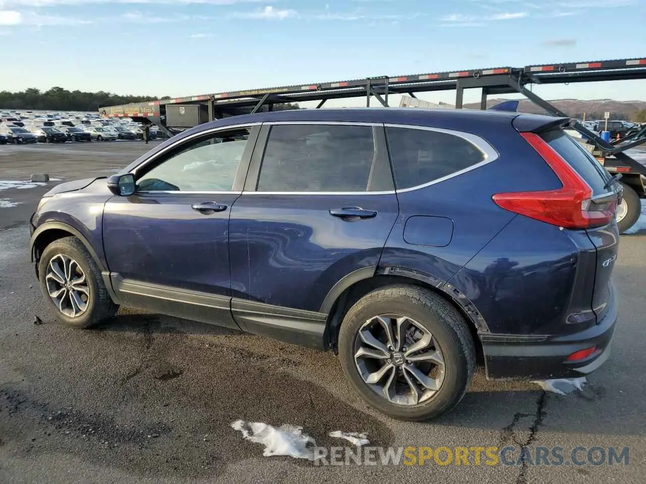 2 Photograph of a damaged car 5J6RW2H58LA016053 HONDA CRV 2020
