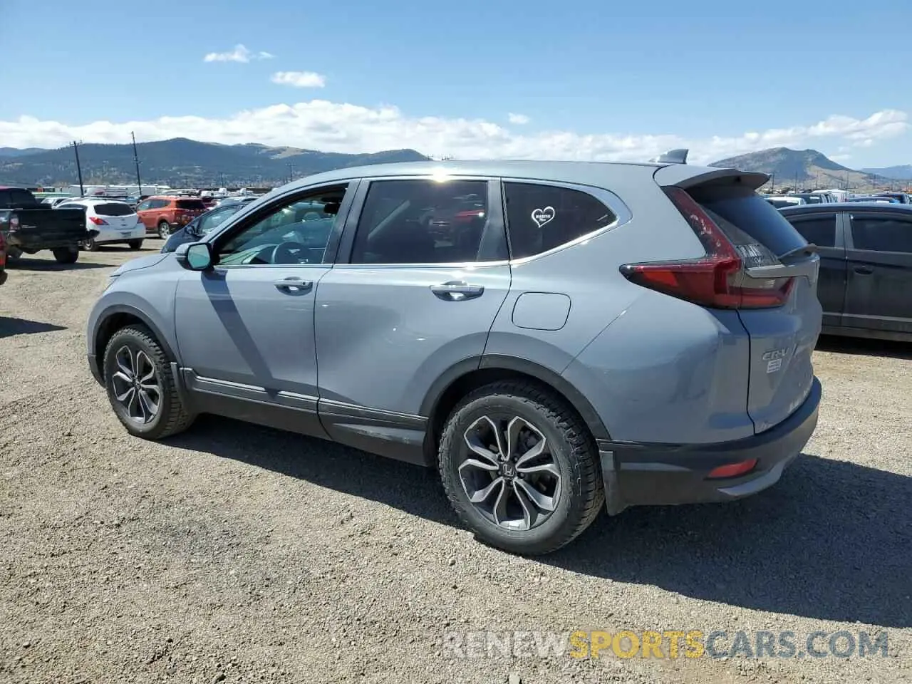 2 Photograph of a damaged car 5J6RW2H5XLA000548 HONDA CRV 2020