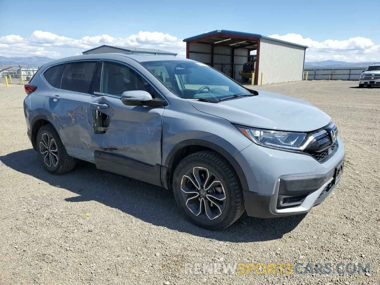 4 Photograph of a damaged car 5J6RW2H5XLA000548 HONDA CRV 2020