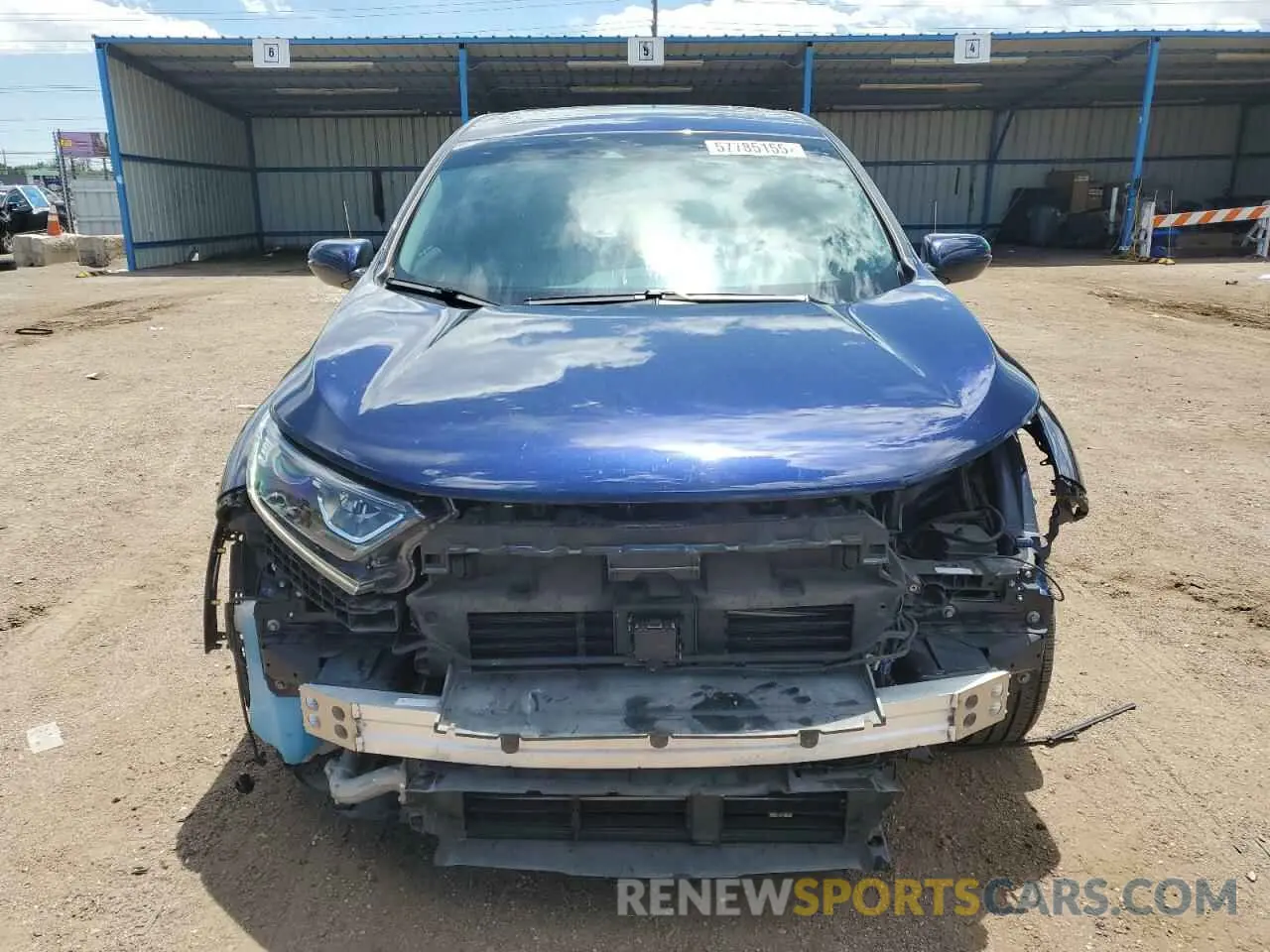 5 Photograph of a damaged car 5J6RW2H5XLA001344 HONDA CRV 2020