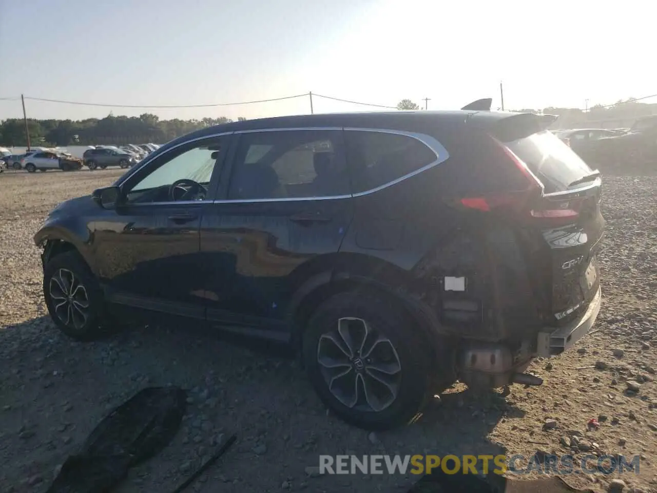 2 Photograph of a damaged car 5J6RW2H5XLA015518 HONDA CRV 2020